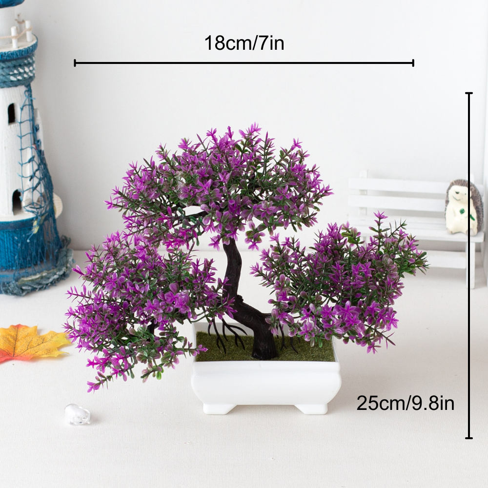 Bonsai Decorativo Artificial – Planta Ornamental Realista para Ambientes