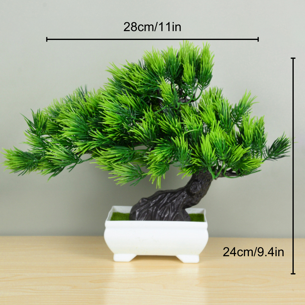 Bonsai Decorativo Artificial – Planta Ornamental Realista para Ambientes