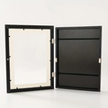 Moldura Magnética Flip para Fotos e Desenhos – Abertura Frontal A4