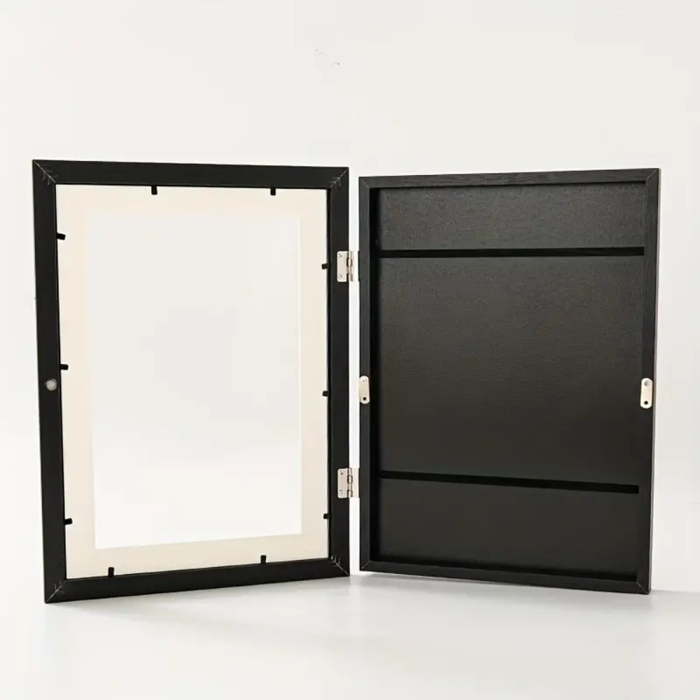 Moldura Magnética Flip para Fotos e Desenhos – Abertura Frontal A4