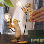 Luminária Decorativa Noturna Mouse – Ratinho com Lâmpada