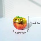 Ornamento Decorativo Vegetal Disco Ball – Tomate, Pimenta, Pera e Cenoura Espelhados
