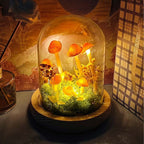 Luminária Cogumelo Encantado DIY – Monte e Decore com Magia