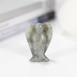 Anjo Esculpido em Pedra Natural – Cristal Decorativo e Espiritual