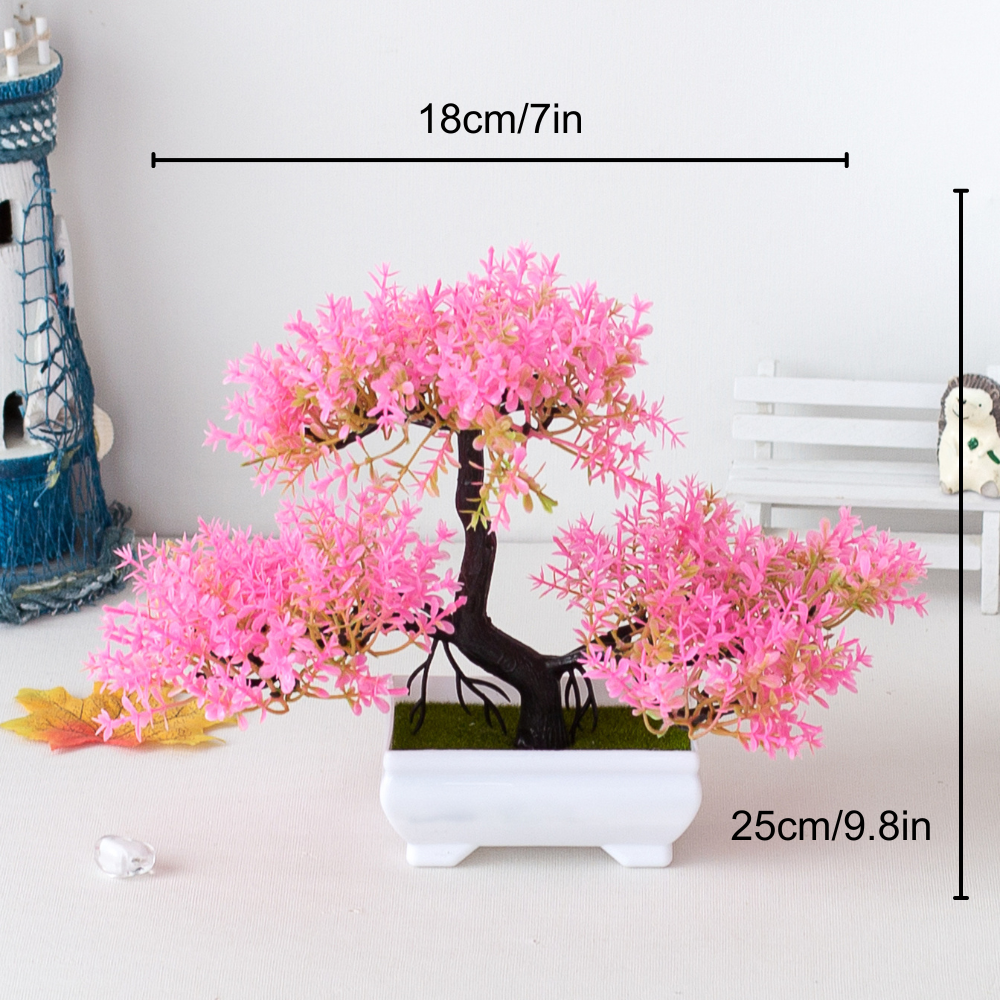 Bonsai Decorativo Artificial – Planta Ornamental Realista para Ambientes