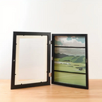 Moldura Magnética Flip para Fotos e Desenhos – Abertura Frontal A4