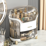 Organizador de Maquiagem Multifuncional – 17 Compartimentos com Gavetas Deslizantes