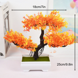 Bonsai Decorativo Artificial – Planta Ornamental Realista para Ambientes