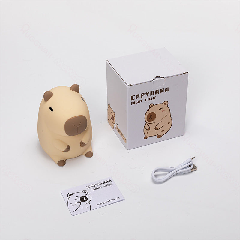 Capivara Luminosa: seu abajur de companhia para noites mais aconchegantes