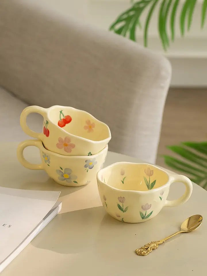 Caneca Floral - 250mL
