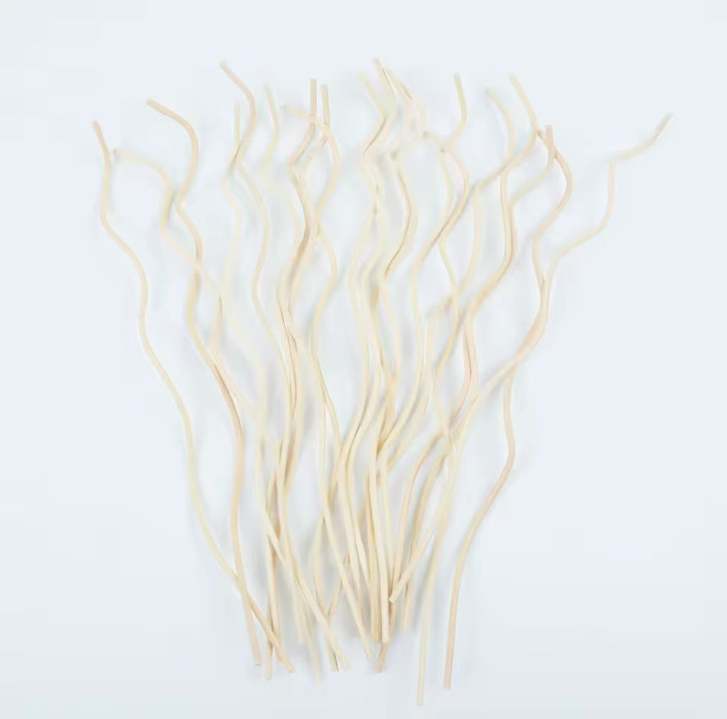 Varetas onduladas para difusores aromáticos - 20 pçs