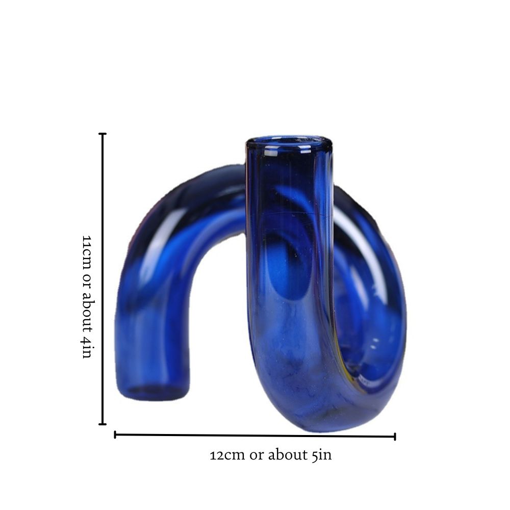 Vaso Decorativo Nordic Twist – Design Escultural Moderno e Elegante
