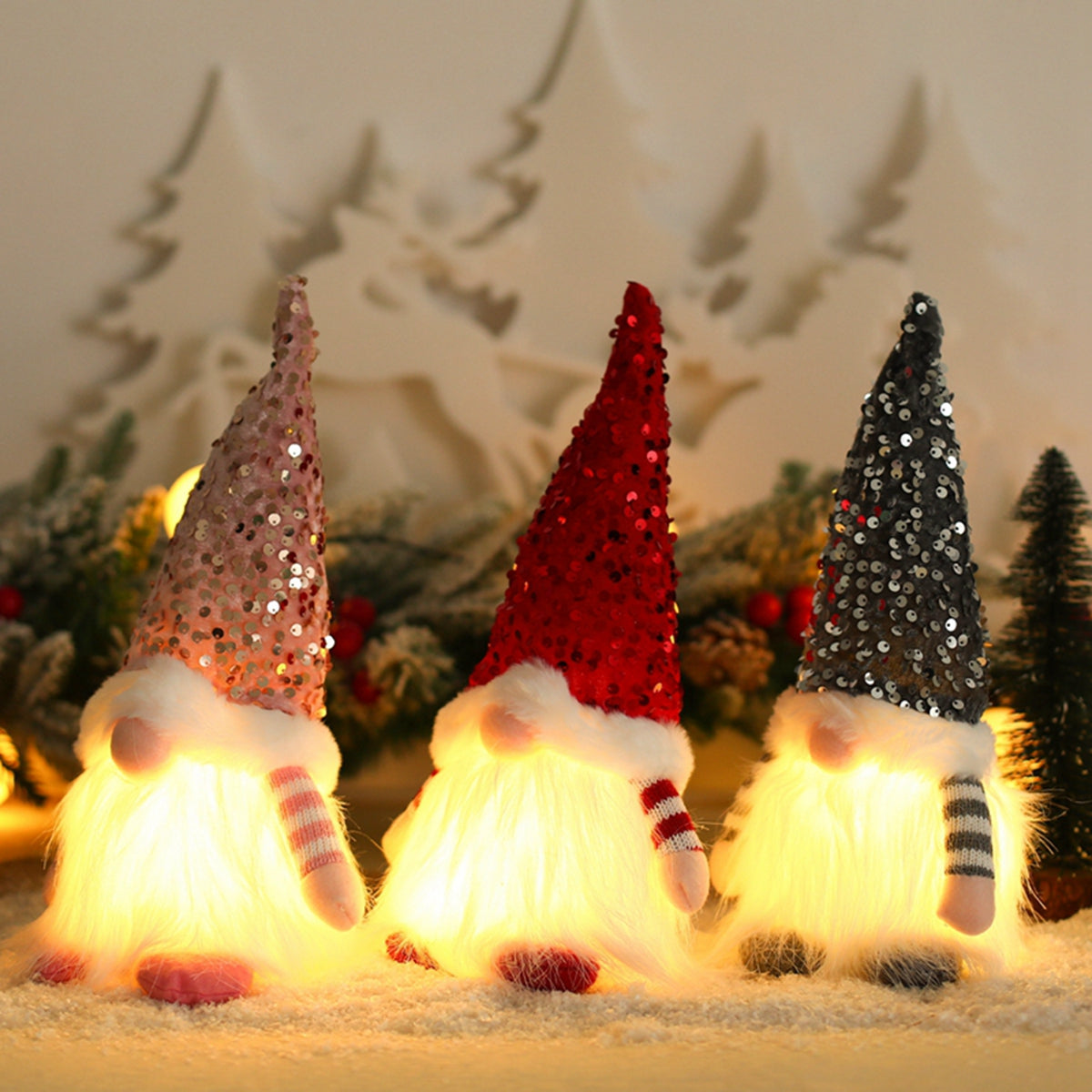 Gnomos Iluminados Natalinos