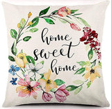 Capas de Almofada Spring Fresh – Estilo Campo e Primavera 45x45cm