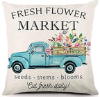 Capas de Almofada Spring Fresh – Estilo Campo e Primavera 45x45cm