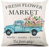 Capas de Almofada Spring Fresh – Estilo Campo e Primavera 45x45cm