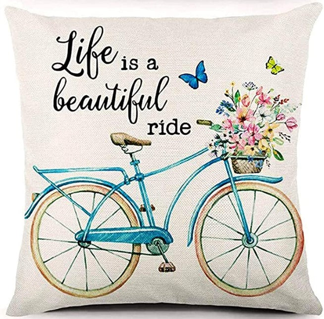 Capas de Almofada Spring Fresh – Estilo Campo e Primavera 45x45cm