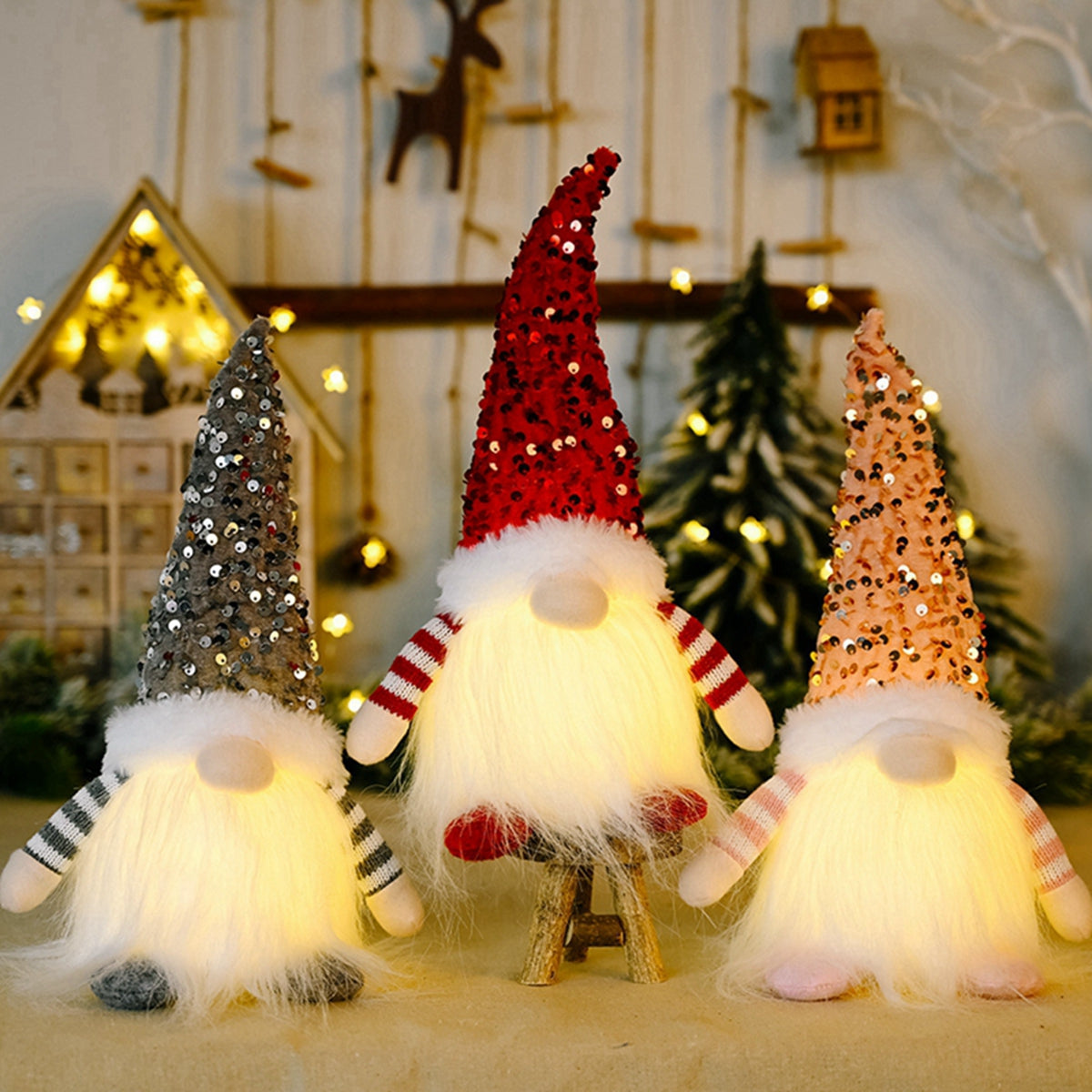 Gnomos Iluminados Natalinos