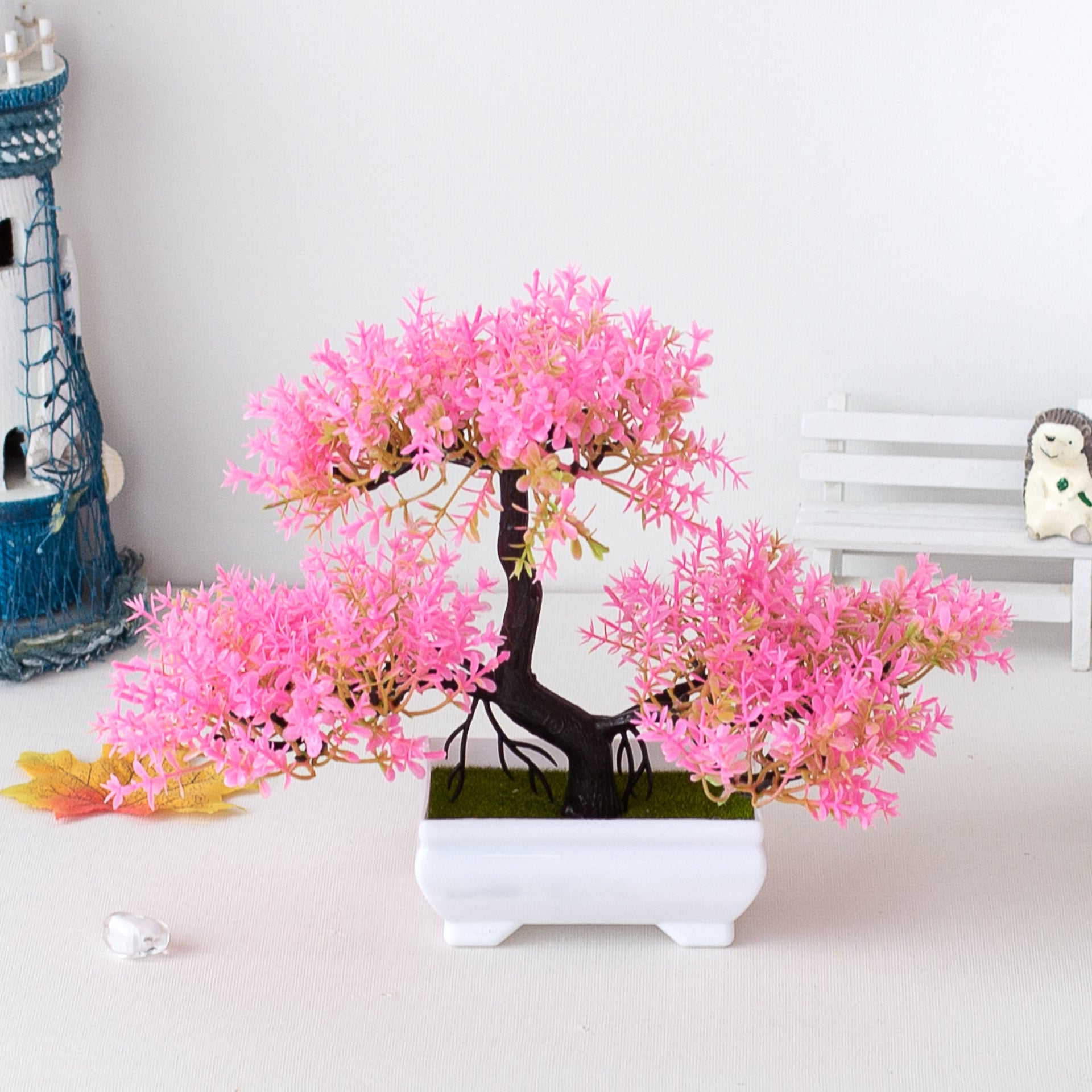 Bonsai Decorativo Artificial – Planta Ornamental Realista para Ambientes