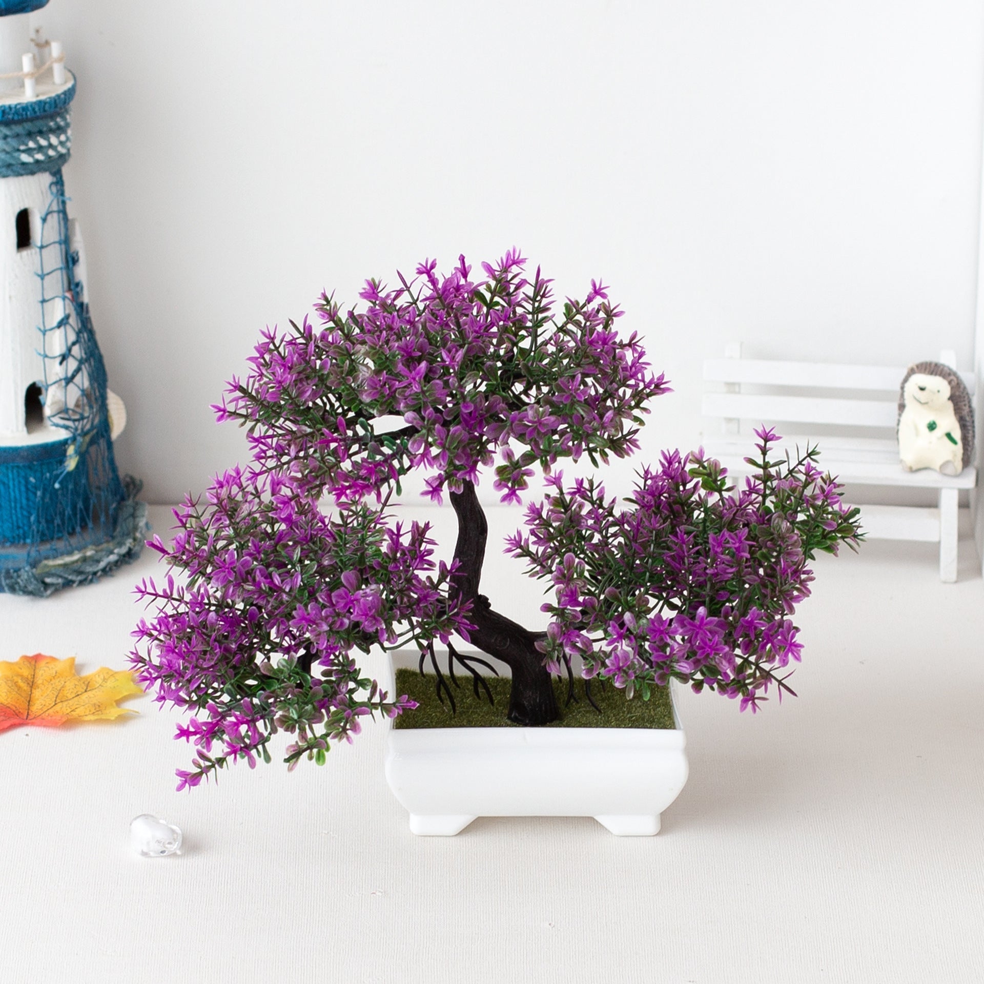 Bonsai Decorativo Artificial – Planta Ornamental Realista para Ambientes