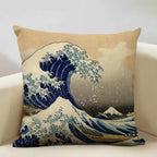 Capas de Almofada com Estampas Japonesas – Arte Oriental 50x50cm