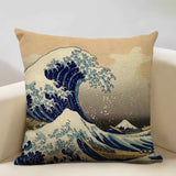 Capas de Almofada com Estampas Japonesas – Arte Oriental 50x50cm