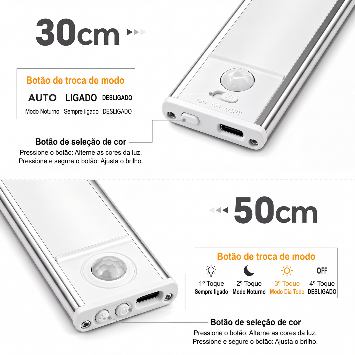 Luminária Inteligente com Sensor de Movimento