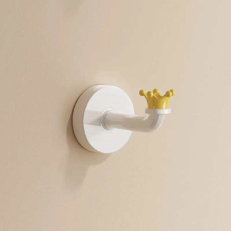 Gancho Decorativo de Parede Sem Furação – Estilo Cristal Multifuncional