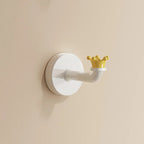 Gancho Decorativo de Parede Sem Furação – Estilo Cristal Multifuncional