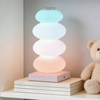 Luminária de Mesa LED Forma de Doce – Muda de Cor para Quarto e Berçário