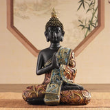 Estátua de Buda Sentado em Resina