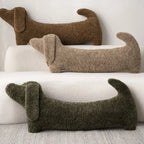 Almofada de Pelúcia Cachorro Salsicha – Travesseiro Decorativo e Lombar