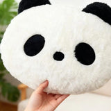 Almofada Panda de Pelúcia Kawaii 30cm – Travesseiro Fofo para Sofá