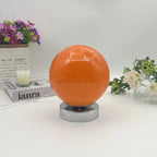 Luminária de Mesa Esfera Minimalista – Recarregável com Dimmer para Cabeceira