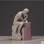 Estátua O Pensador em Resina – Escultura Decorativa