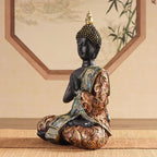 Estátua de Buda Sentado em Resina