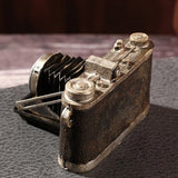 Miniatura Decorativa Câmera Retrô Vintage em Resina – Display de Mesa