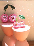 Cerejas Decorativas Disco Ball Espelhadas – Decoração de Parede e Interiores 20cm