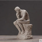Estátua O Pensador em Resina – Escultura Decorativa