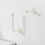 Gancho Decorativo de Parede Sem Furação – Estilo Cristal Multifuncional