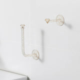 Gancho Decorativo de Parede Sem Furação – Estilo Cristal Multifuncional