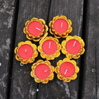 Kit 28 Velas Flutuantes de Flor de Lótus – Decoração para Mesas e Eventos