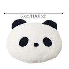 Almofada Panda de Pelúcia Kawaii 30cm – Travesseiro Fofo para Sofá