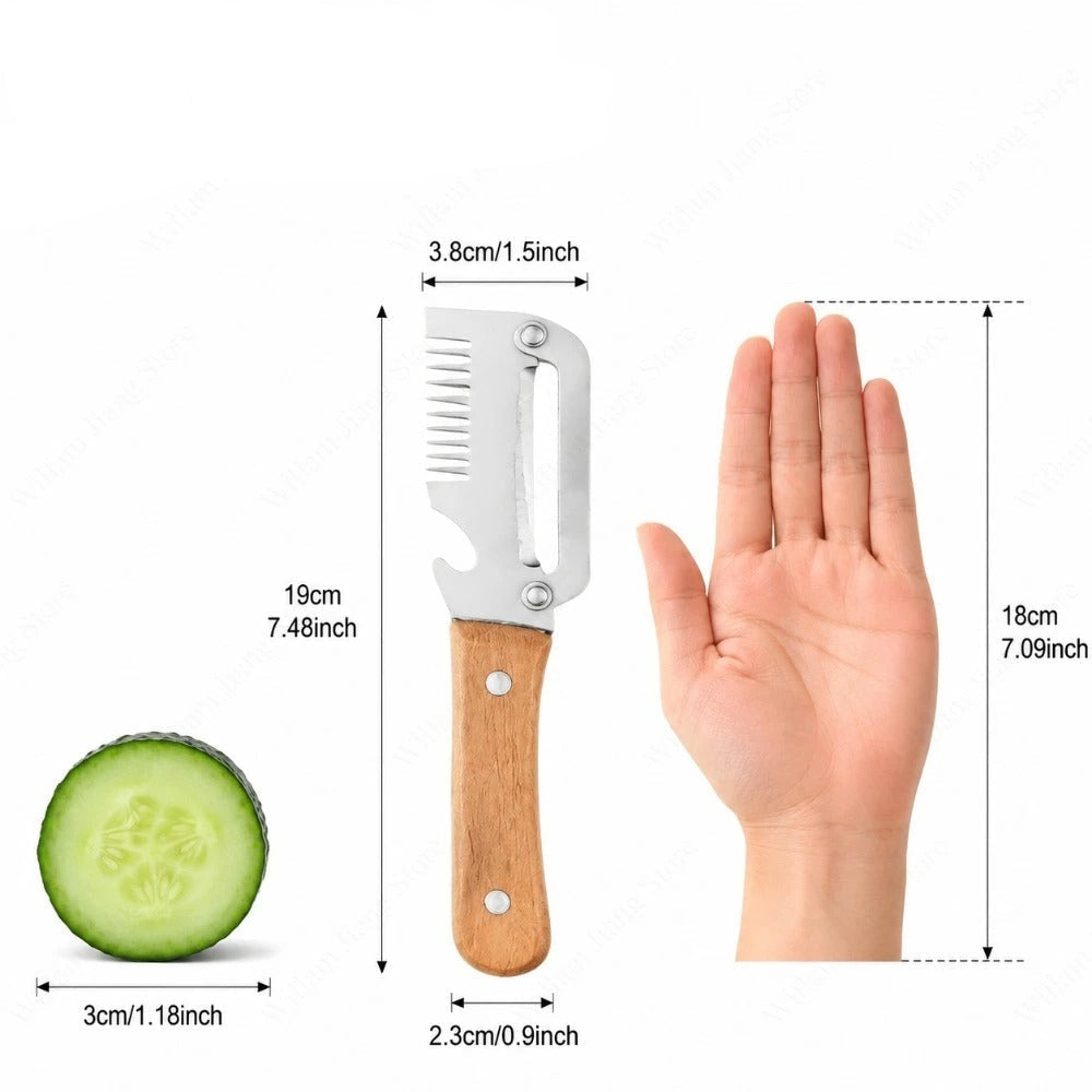 Kit de Utensílios de Cozinha em Aço Inoxidável – Leve os 3 e Ganhe + 15% OFF