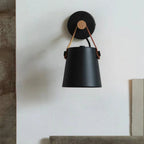Arandela de Parede Estilo Nórdico com Madeira – Luminária Decorativa para Sala