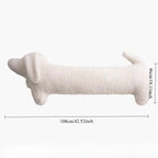 Almofada de Pelúcia Cachorro Salsicha – Travesseiro Decorativo e Lombar