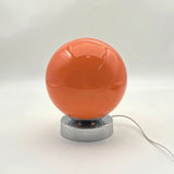 Luminária de Mesa Esfera Minimalista – Recarregável com Dimmer para Cabeceira