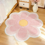 Tapete Formato Flor – Decoração Fofa e Macia para Quarto, Sala e Infantil