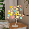 Luminária Árvore de Rosas LED – 36 Flores com Luz USB 45cm