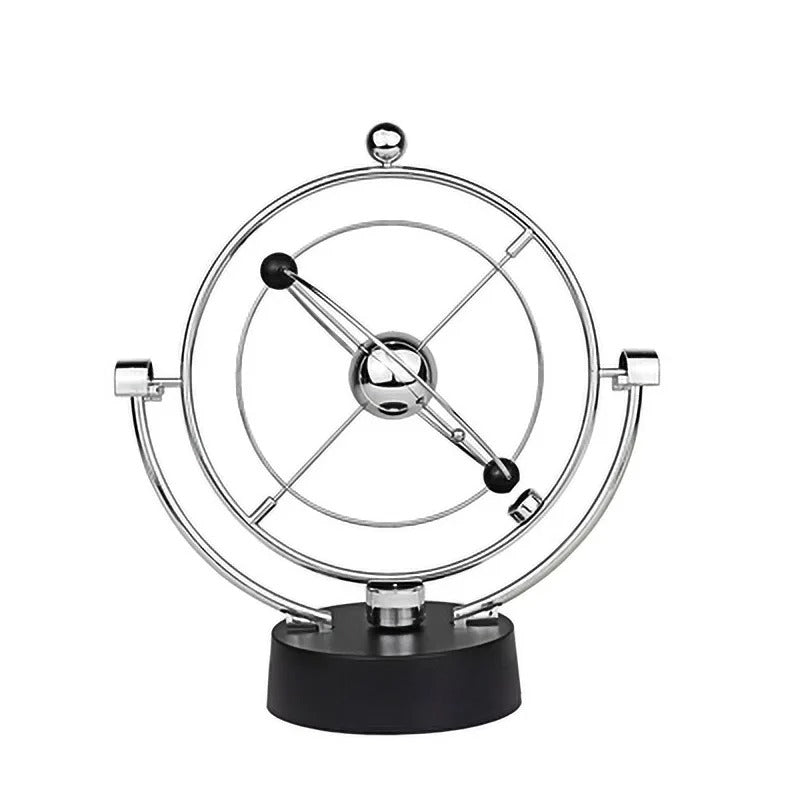Pêndulo Magnético Rotativo Galático – Decoração Científica de Movimento Perpétuo